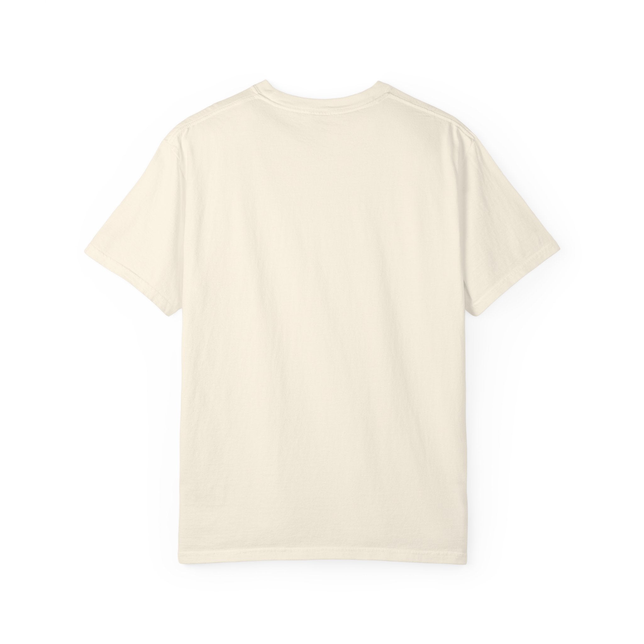 Peach & Bow Graphic T-Shirt — Watercolor Fruit Design