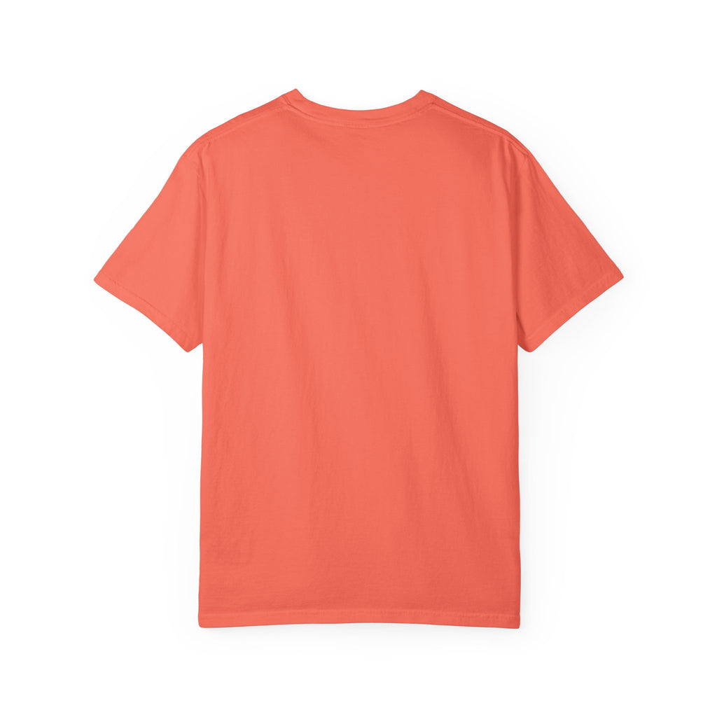 Peach & Bow Graphic T-Shirt — Watercolor Fruit Design