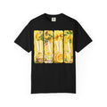 Mama Lemon Floral T-Shirt — Bright Yellow Botanical 'MAMA' Tee for Moms, Mother's Day Gift