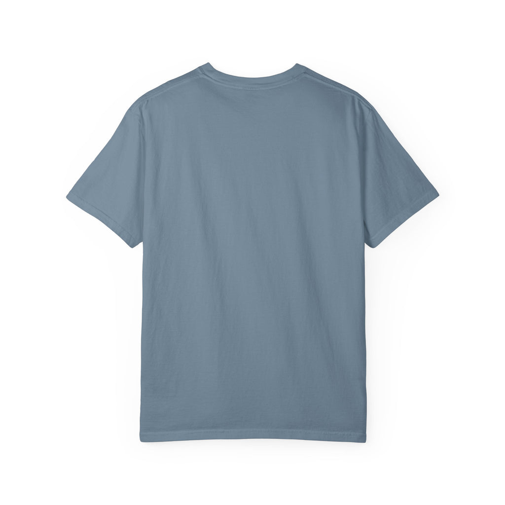 Peach & Bow Graphic T-Shirt — Watercolor Fruit Design