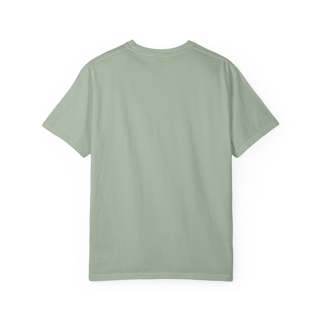 Peach & Bow Graphic T-Shirt — Watercolor Fruit Design