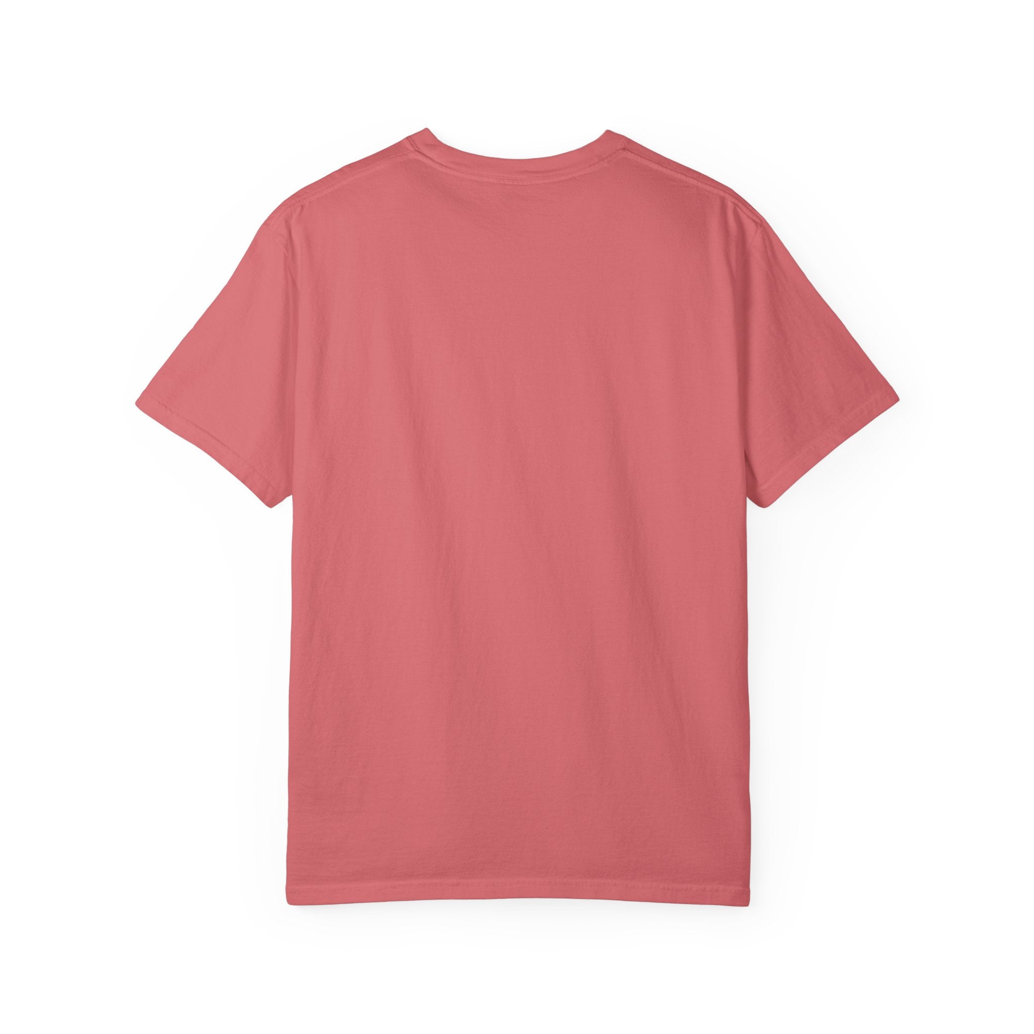 Peach & Bow Graphic T-Shirt — Watercolor Fruit Design