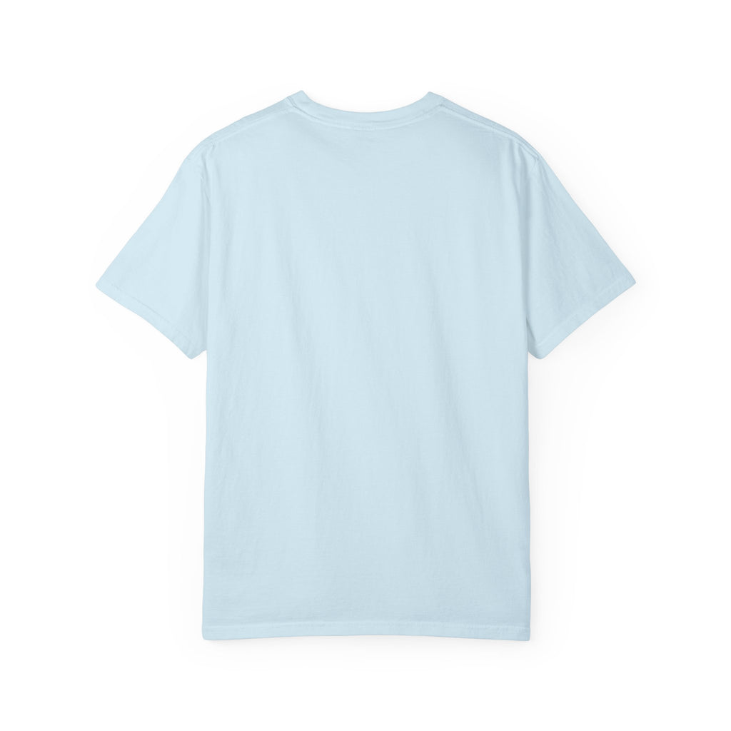 Peach & Bow Graphic T-Shirt — Watercolor Fruit Design