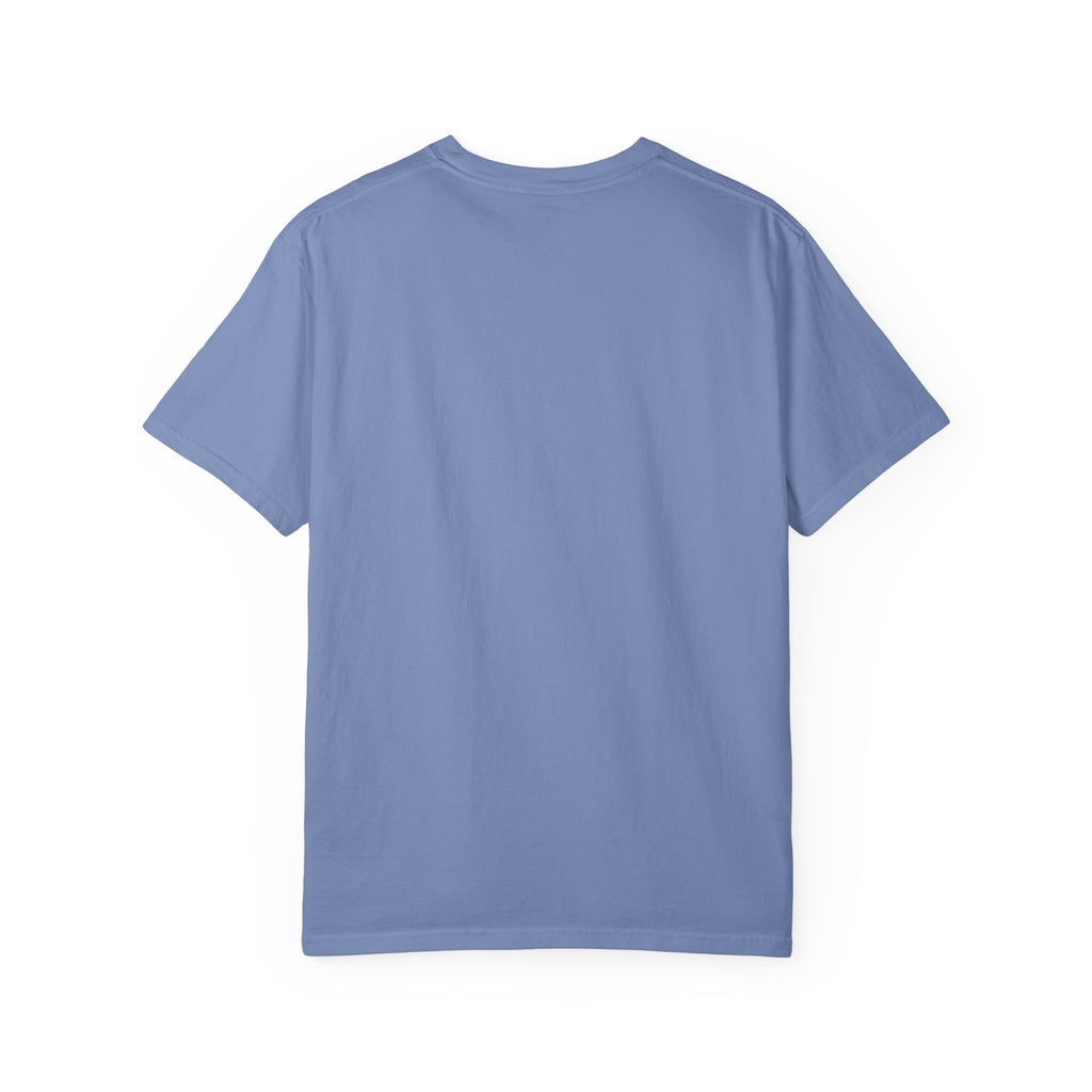 Peach & Bow Graphic T-Shirt — Watercolor Fruit Design