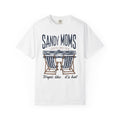 Sandy Moms Beach T-Shirt – Coastal Vibes, Deck Chair Graphic