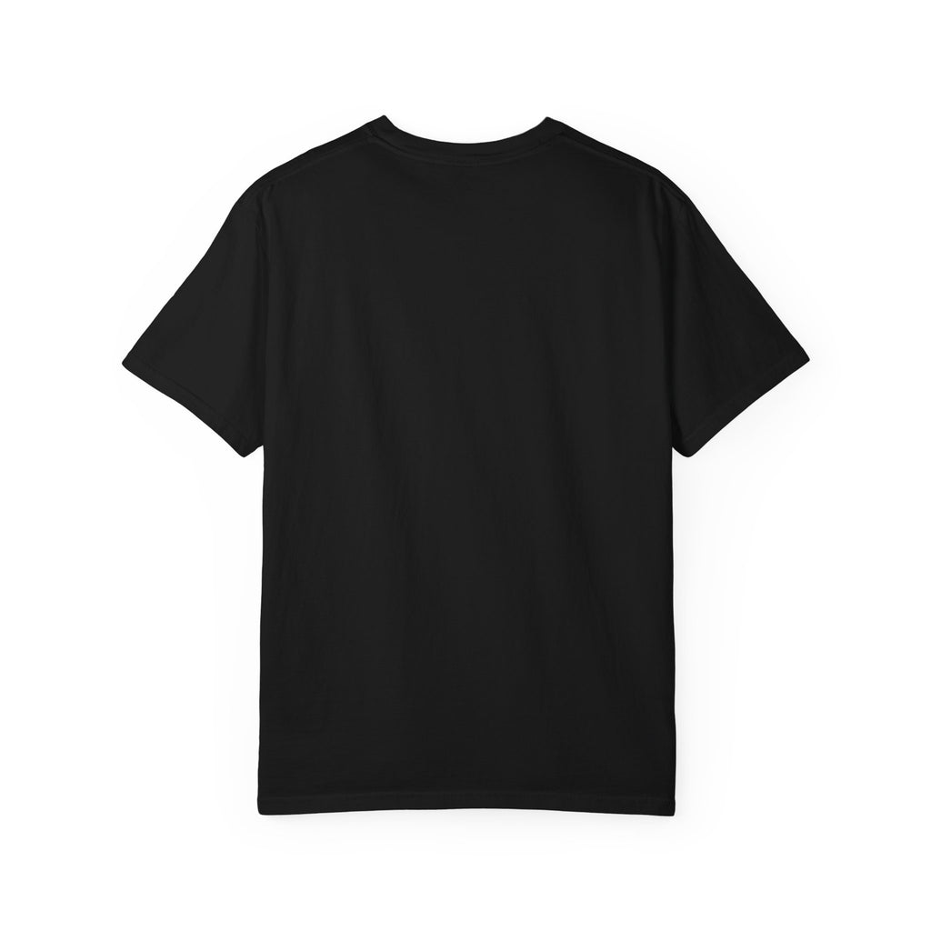 Peach & Bow Graphic T-Shirt — Watercolor Fruit Design