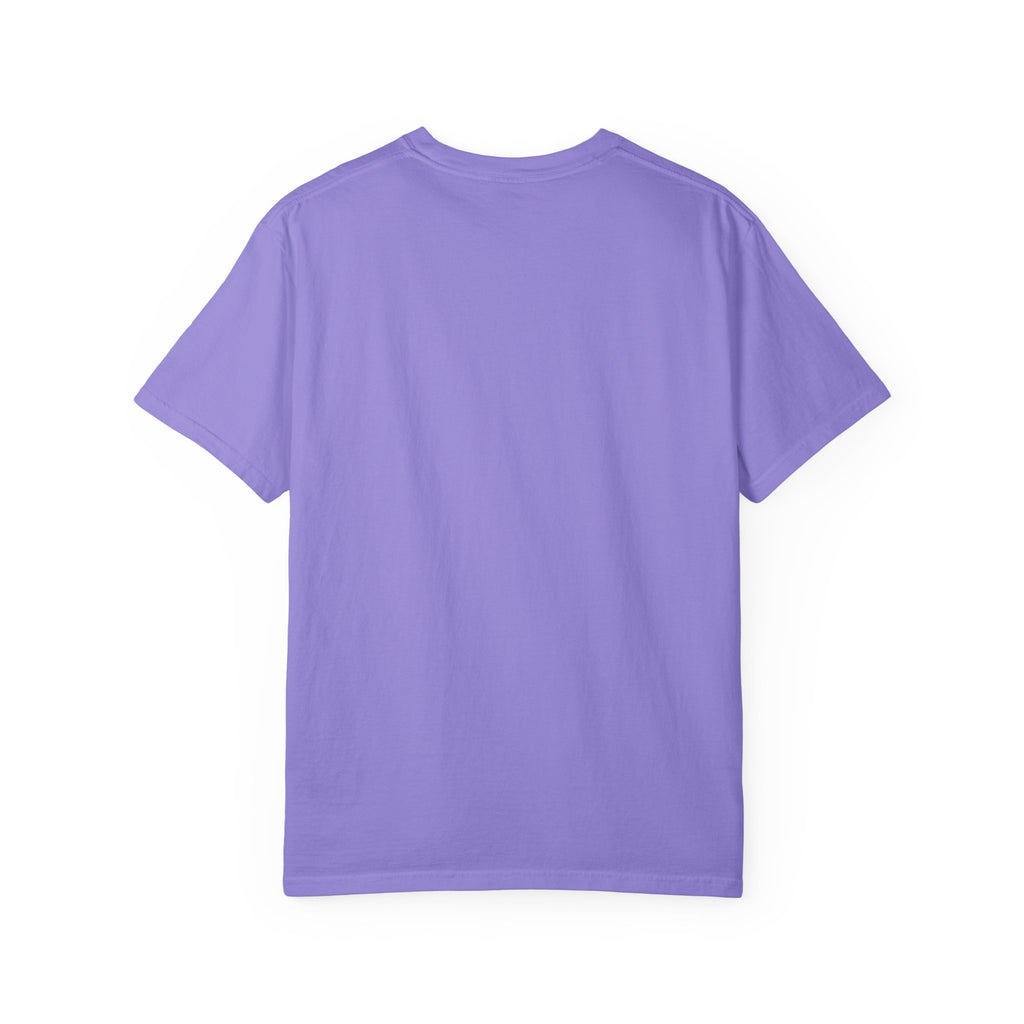Peach & Bow Graphic T-Shirt — Watercolor Fruit Design