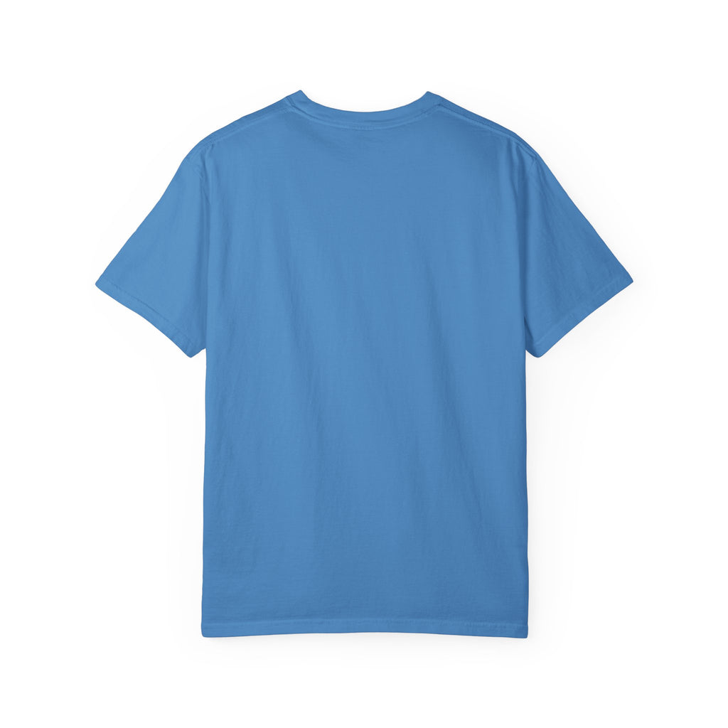 Peach & Bow Graphic T-Shirt — Watercolor Fruit Design