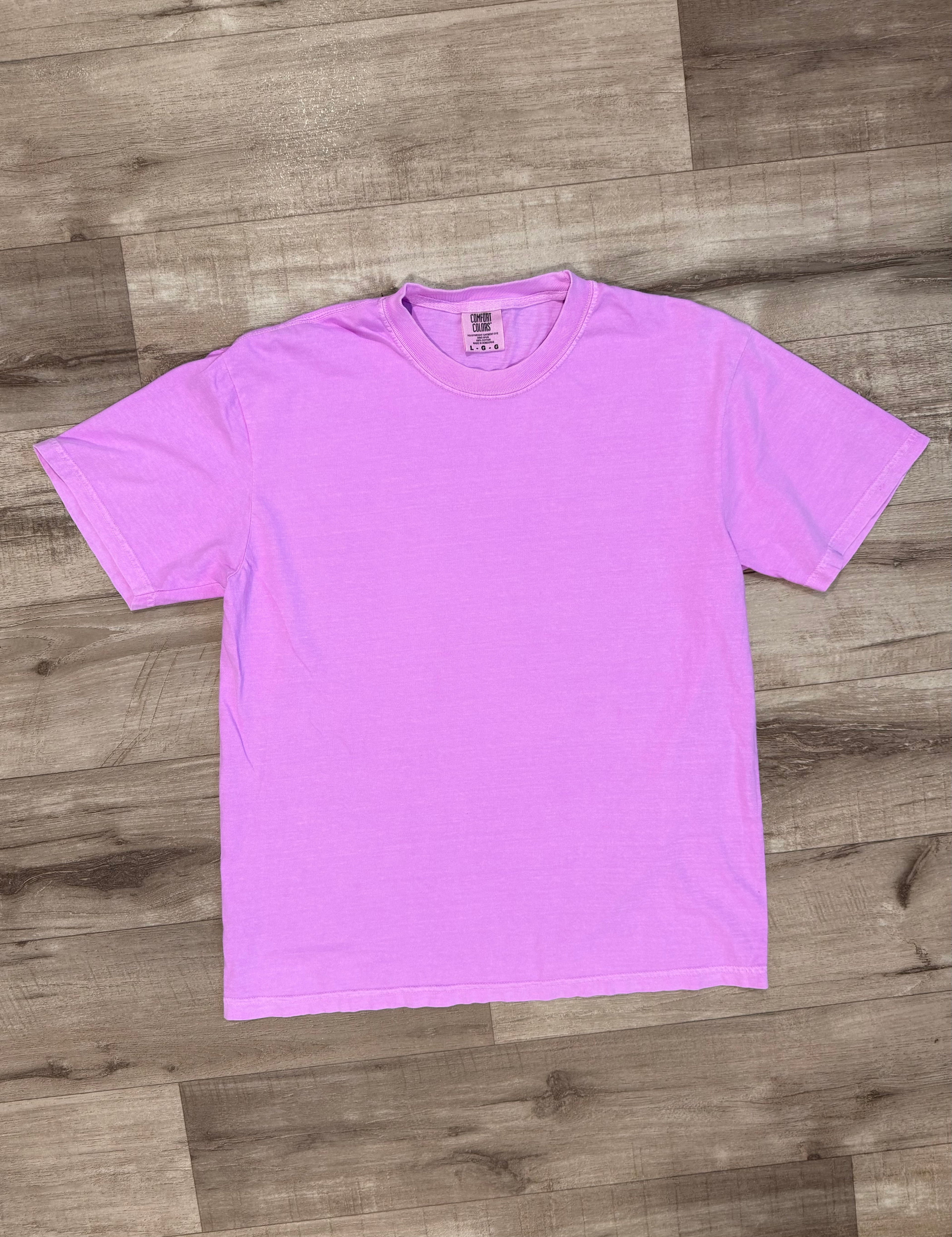 Neon Violet Comfort Color T-Shirts