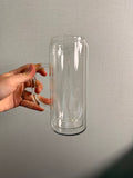 20oz Glass Snow Globe Tumbler