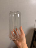 20oz Glass Snow Globe Tumbler