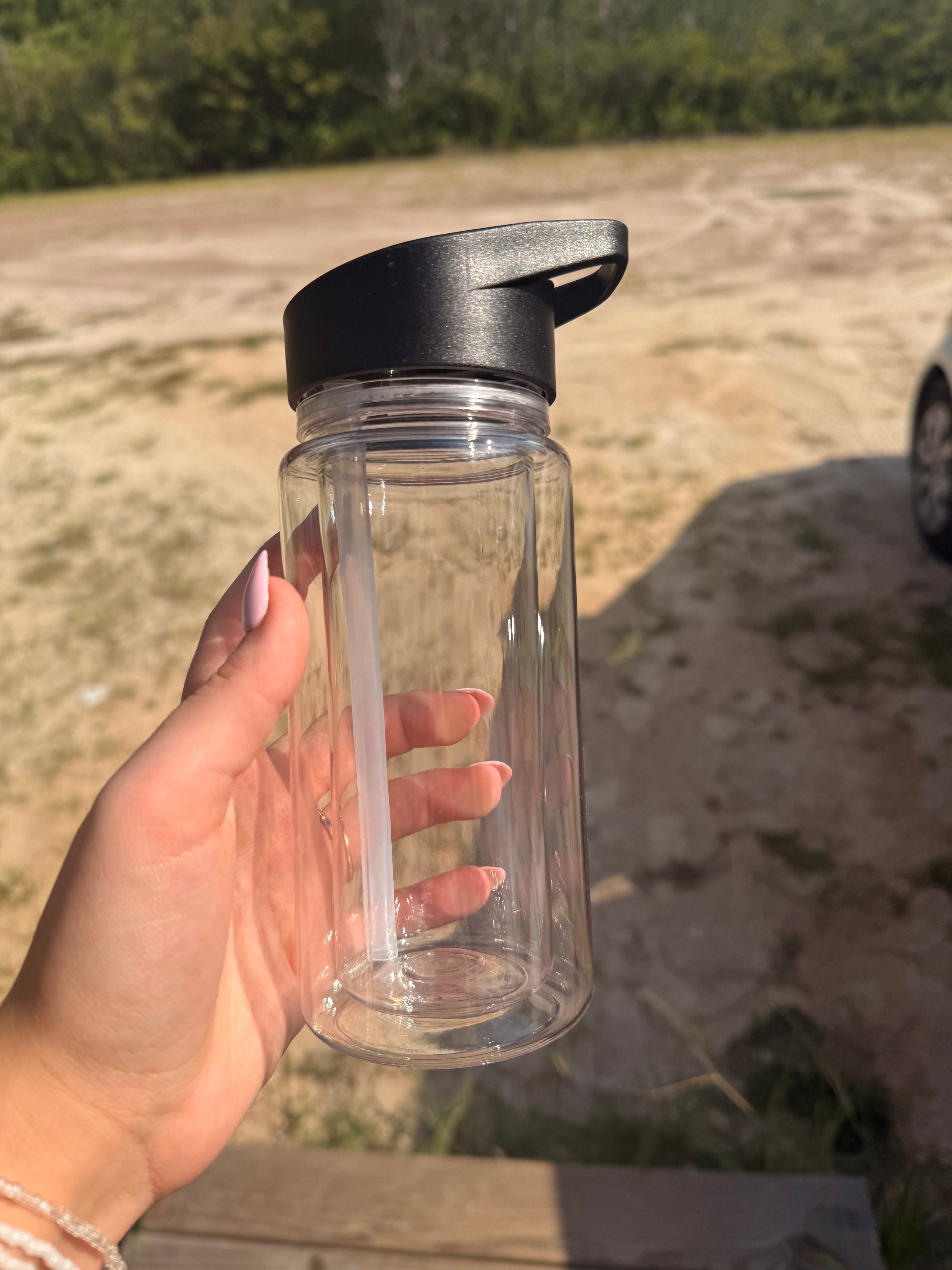 10oz kid BLACK SNOW GLOBE TUMBLER