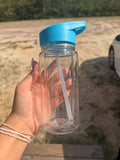 10oz kid BLUE SNOW GLOBE TUMBLER